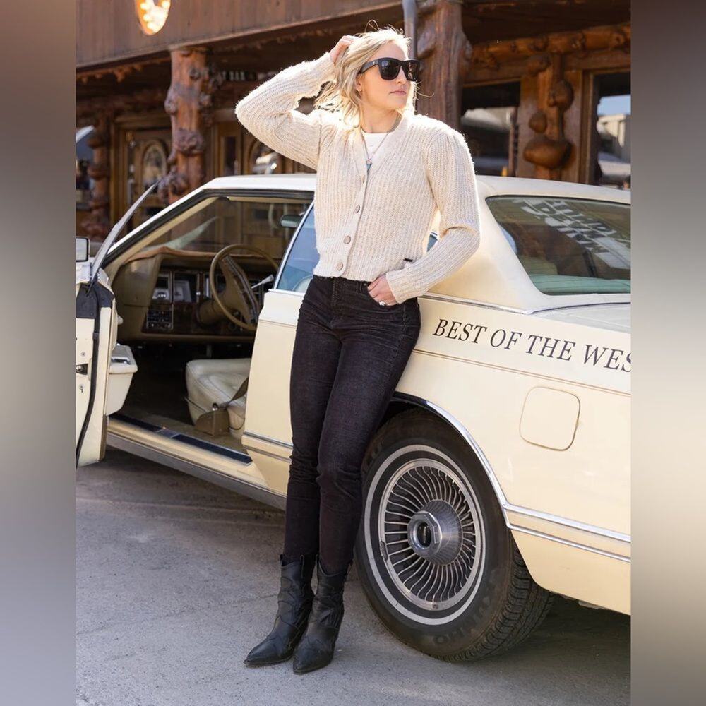 Free People Corduroy Pants in Gray Size‎ 28 low rise skinny Y2K